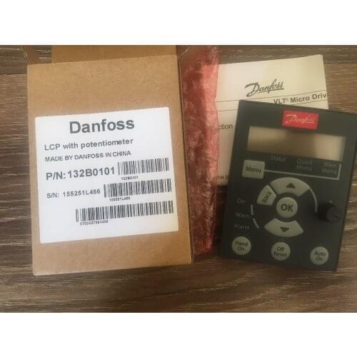 FC051 inverter operation panel LCP12 with potentiometer new original Inverter operation panel LCP 12 132B0101