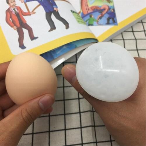 Simulation Egg Squeeze Toys Novelty Sensory Stress Adult Decompression Toys For Adult Children Anti Stress Ball Squishy Toy