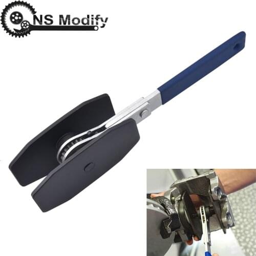 NS Modify 270mm Car Ratchet Brake Piston Caliper Spreader Tool Stainless Steel Brake Caliper Press Quad Pistons Install Tools