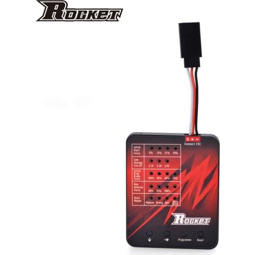 SURPASS HOBBY Rocket 540PLUS Programming card for 5-Slot Waterproof Motor 80A ESC tamiya Kyosho TRAXXAS WLtoys 1/10 RC Car