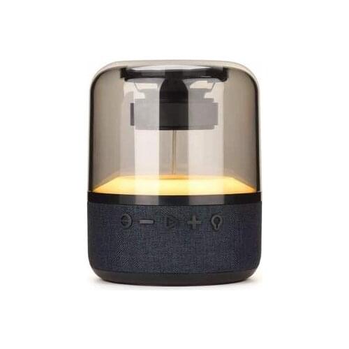 Colorful Bluetooth Speaker TWS Bass Column Portable Wireless 3D Stereo Speaker Subwoofer with LED Night Light FM DJ Boombox