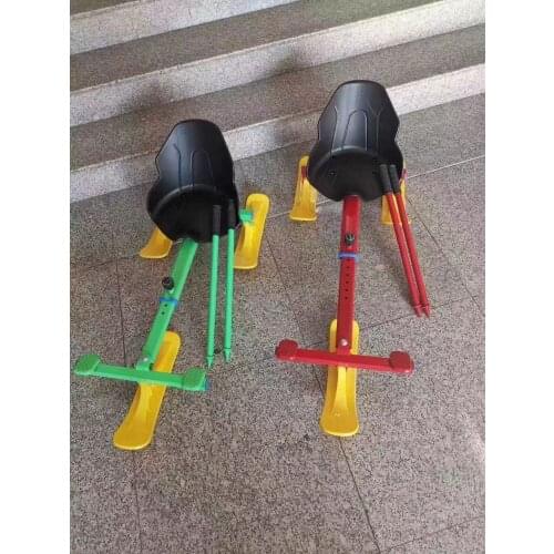 Skiing car adults and children with brakes unpowered sled car outdoor scooter childrens ice skateboard plough