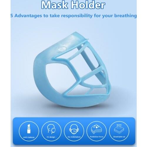 Unisex Reusable Anti Dust Mask Bracket Adjustable Mask Mask Holder Breathing Smoothly And Cool Accessories Drop