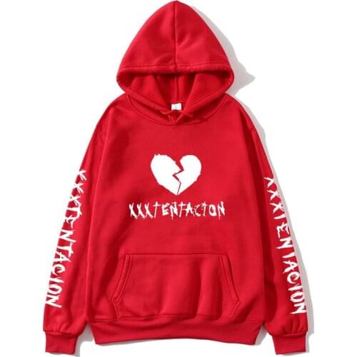 Newest Fashion xxxtentacion Hoodie Sweatshirt Rip xxxtentacion Hip Hop Rapper Hoodies Jahseh Dwayne Onfroy revenge Man Clothing