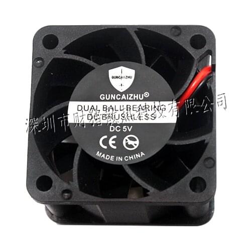 New 4028 40*40*28mm server fan Oil Bearing Ball Bearing 5V 12V 24V 0.28A 7000RPN Server case cooling fan with 2pin