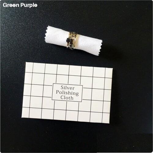 Silver Polish Cloth Used To Wipe And Maintain Sterling Silver Gold Jewelry Special Polishing Anti Tarnish Tool Jewelry Cleaning