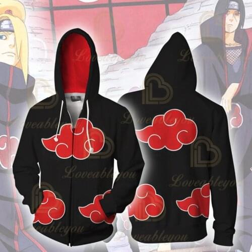 Anime Hoodie Cosplay Costume Hoodie 3D Print Hoodies Anime Sasuke Cosplay Hoody
