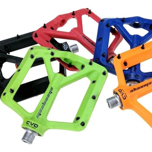 New Cycling Bike Bicycle Pedals Ultralight Seal 3 Bearings Nylon Molybdenum Pedals Durable Widen Area Bike MTB Bicycle Part