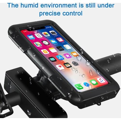 Waterproof Bicycle Phone Holder Stand Motorcycle Handlebar Mount Bag Cases Universal Bike Scooter Cell Phone Bracket