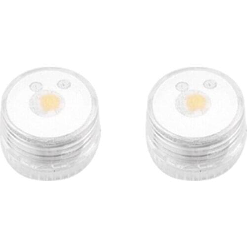 W3JD 2pcs Universal Drone Flash Strobe Lamp Night Flight Light for Mavic Air 2/Mini 2 Spark Zoom Drone Accessories