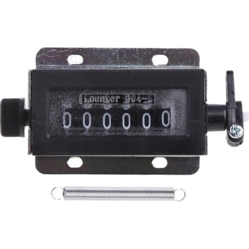 0-999999 6 Digit D94-S Resettable Mechanical Pulling Count Counter