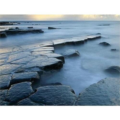 1PC 7*5/5*3Feet Frameless Photo Cloth Photographic Backdrops Photography Background Cloth Rock Landscape for Camera Studio