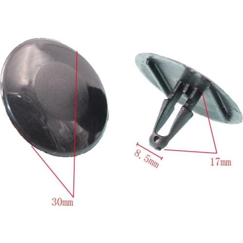 20Pcs Auto Engine hood Insulation Retainer Clip Car Cover Trim Panel Fasteners Plastic Rivets For Toyota Honda Mitsubishi