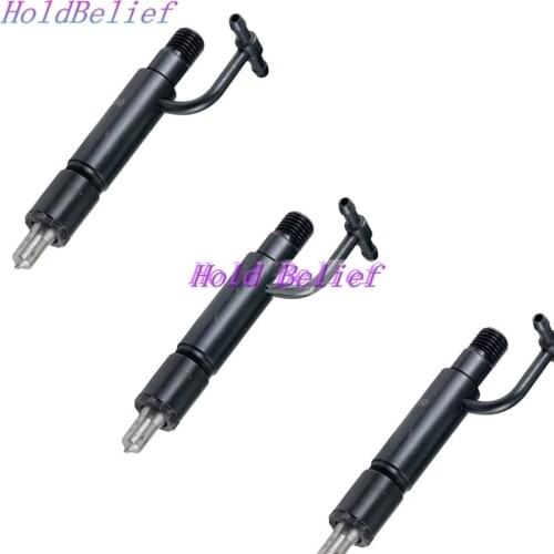 3PCS Fuel Injectors Fit For Komatsu Engine 3D84E 3D84N 3TNE88 Y729503-53100