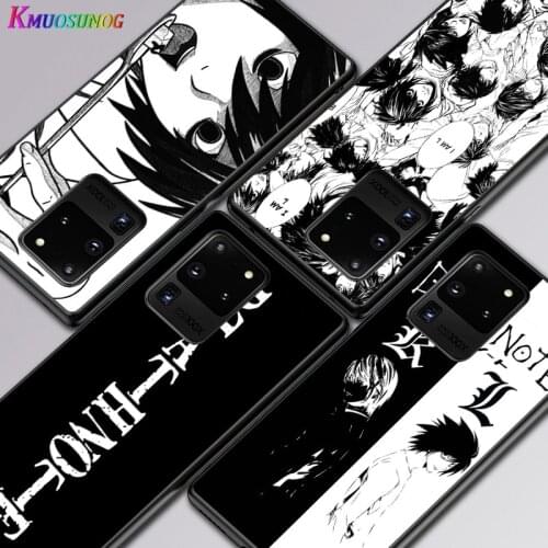 Anime Manga Death Note Ryuk For Samsung A01 02 02S 11 12 21 21S 22 31 32 41 42 51 72 S20 Ultra Plus 4G 5G phone Soft Case