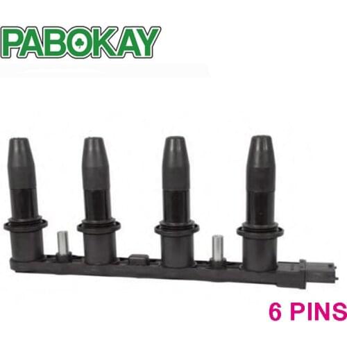 FOR OPEL ASTRA J MK6 1.6 TURBO 180 PETROL CASSETTE IGNITION COIL GN10234 19005358 GN1023412B1 5WK939712M10 1208086 1208021