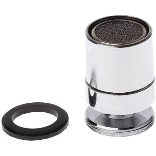 Chromed 24mm Brass Adjustable Swivel Water Saving Tap Nozzle Spout Aerator M24 Male