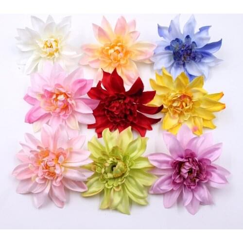 10CM Fake Peony Head Wedding Flower Wall Party Home Vases for Decoration Accessories Household Products Cheap Artificial Flowers