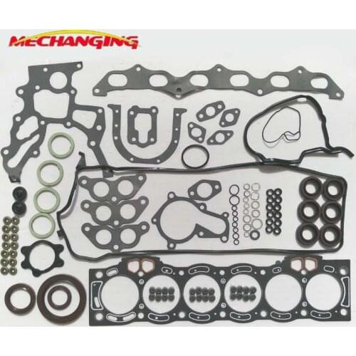Customized LOGO FOR TOYOTA CRESSIDA Saloon GX81 2.0L 1GFE Automotive Spare Parts Engine Parts Full Set Engine Gasket 04111-70062