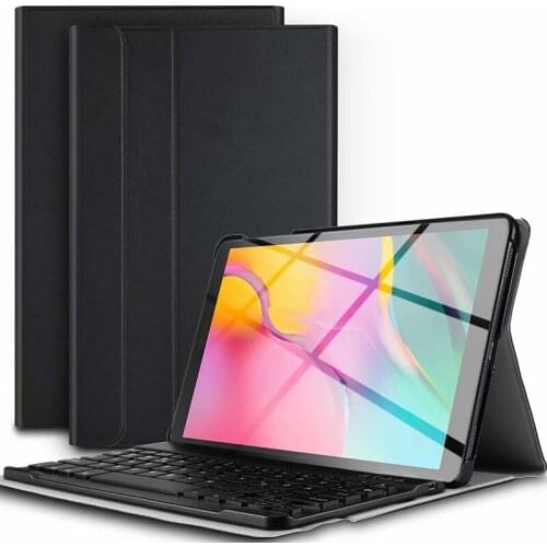 Magnet PU Leather Case with Pencil Holder for Samsung Galaxy Tab A7 Lite Backlight Keyboard Case T220 T225 Funda Stand Cover