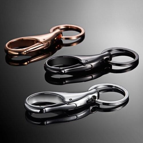 Metal Car Accessories Auto Key Chain Holder for Kia Optima K5 Alfa Romeo 159 Mini Cooper Chaveiro Trd Toyota Key Ring Pendant