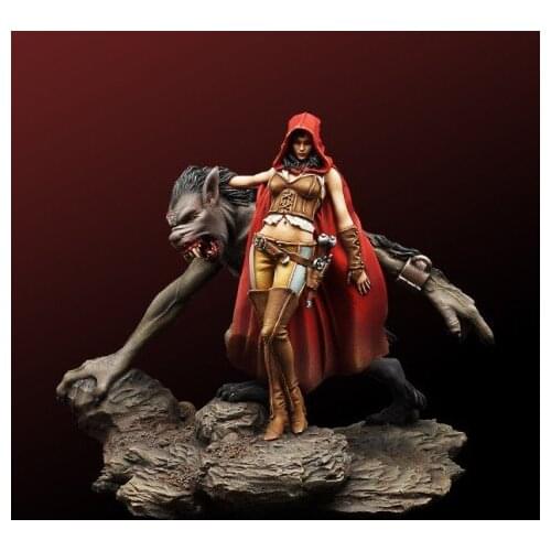 [tuskmodel] 54MM resin model kit Queen incluoe base