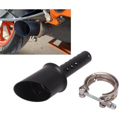 Motorcycle Modified Muffler Black Stainless Steel Exhaust Pipe DB Killer Reserve Catalyst for Duke 390 125 250 RC390 2017-2021