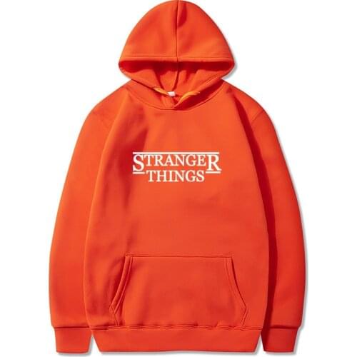 Fashion Design Fashion print Stranger Things Hoodies Sweatshirts Newest Men/Women Cotton Autumn Winter Pullovers Unisex Hoodie