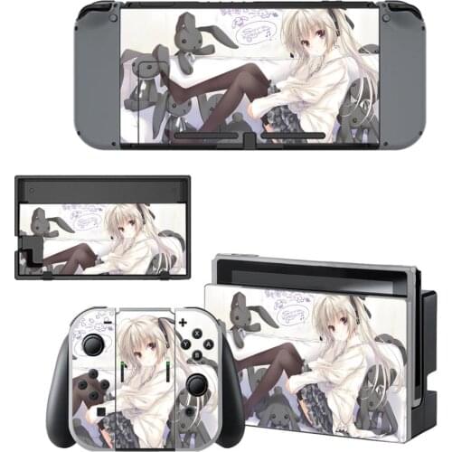 Nintendoswitch Skin Anime Yosuga no Sora Nintend Switch Stickers Decal for Nintendo Switch Console Joy-con Controller Dock