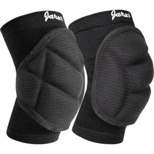 Mens Kids Sports Knee Pad Thick Sponge Soccer Goalkeepers Football Basketball Knee Protector Support Pads Collision Avoidance