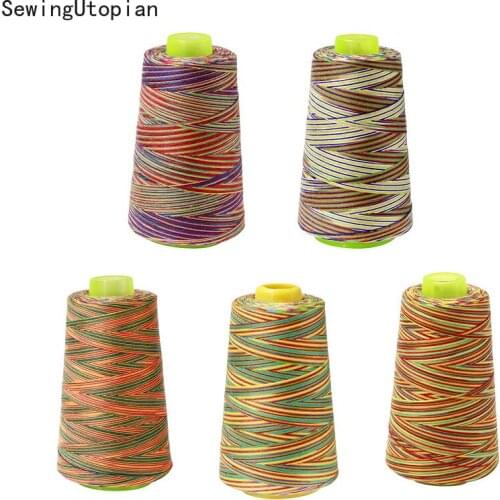Sewing Thread Embroidery Line Threads 20S/3 Polyester Embroidery Sewing Thread Home Embroidery Hand Machine Line Sewing Supplies