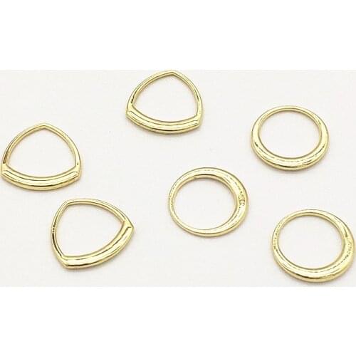 New Arrival! 100pcs KC Gold color Zinc Alloy Round Charm for Handmade Necklace Earring DIY Parts,Jewelry Findings & Components