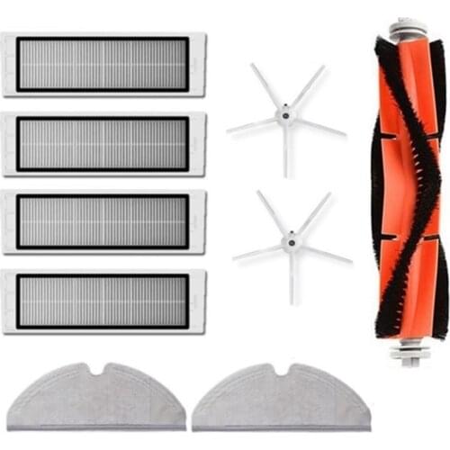 Main Side Brush Washable HEPA Filter for Xiaomi Roborock S6 S60 S65 S5 S50 S55 MAX T6 Mopping Cloth Spare Parts