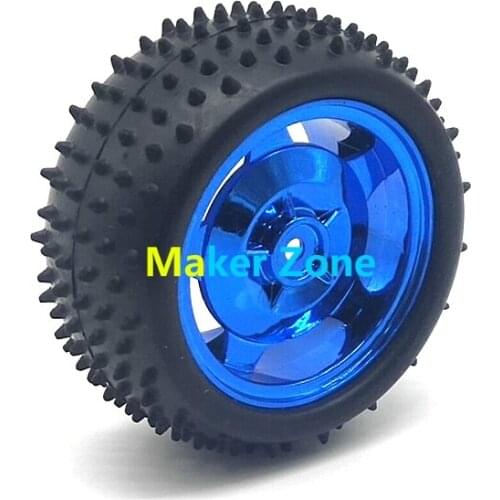 2pcs,85mm Plastic Wheels, Silver/Red/Blue,For the robot, smart car, smart vehicles, parts for DIY, free shipping