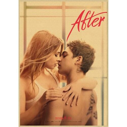 After Vintage Poster Saw Classic Movie Posters tableau mural Kraft paper Wall Sticker Home Decorative Painting