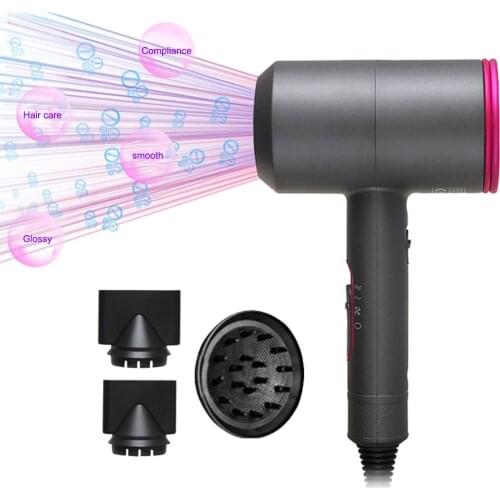 2000W Professional Hair Dryer Negative Ionic Blow Dryer Hot Cold Wind Air Brush Hairdryer Strong Power Dryer Salon Style Tool