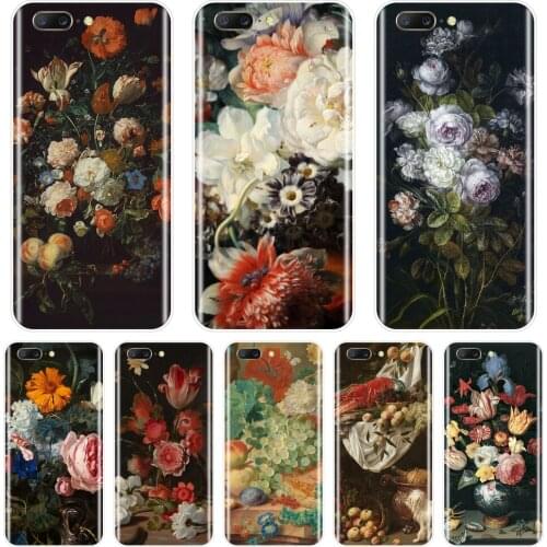 For One Plus 7 7 Pro 6 6T 5 5T 3 3T Case Silicone Art Flower Rose Soft Cover For OnePlus 3 3T 5 5T 6 6T 7 7 Pro Phone Case