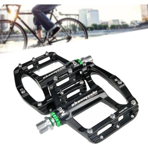 Bicycle Pedal Magnesium Alloy Flat Platform Pedals 3 Bearing MTB Road Bike Pedal Aluminum Alloy Pedal Bike Accessories