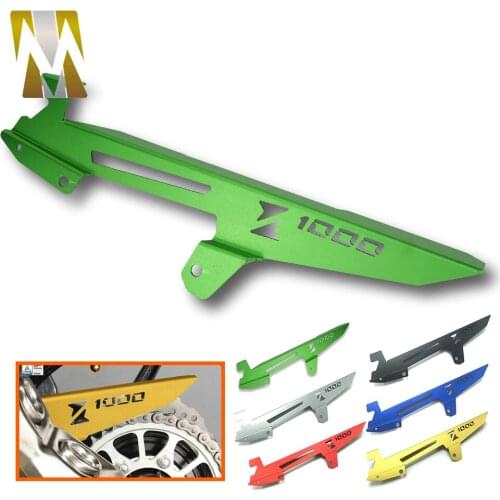 Motorcycle Chain Guard For KAWASAKI Z1000 Z1000SX NINJA 1000 Chain Belt Cover Protector for Z 1000 Accessories CNC Aluminium
