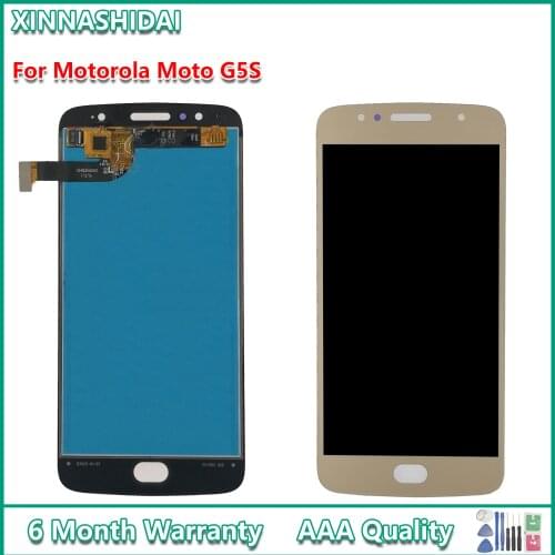 5.2" For Motorola Moto G5S LCD Display Touch Screen Digitizer Sensor Complete LCD Assembly XT1791 XT1792 XT1794 XT1795 XT1797