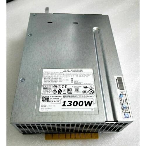 Free Shipping New Original 1300W Power Supply PSU For Dell Workstation Server T5810 T7810 T7910 V5K16 T31JM H1300EF-02,D1K3E003L