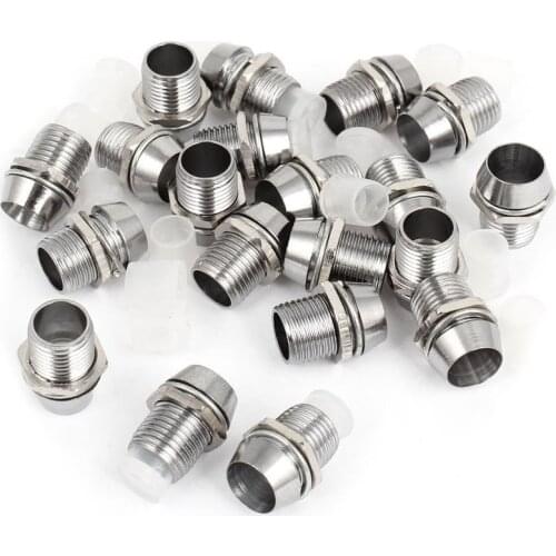 CNIM Hot 20 Pcs Copper 5mm Light Emitting Diode LED Holder Mount Panel Display