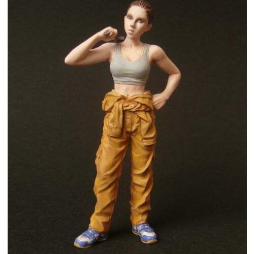 1/20 technician, Ma. K, Resin Model figure GK, Japanese portrait, Unassembled and unpainted kit