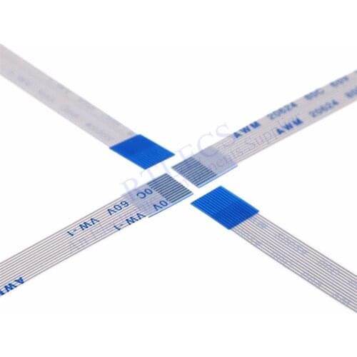 5pcs Flexible flat cable FFC /FPC 12 PIN 0.5mm pitch Same sides Length 100 150 200 250 300 400 450 500 mm HP DV9000 DV6000