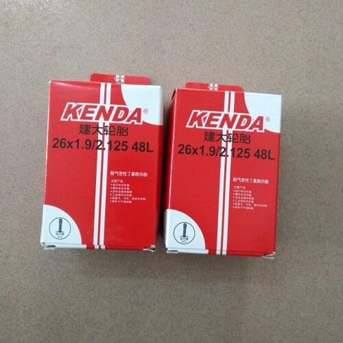 Kenda ultralight Presta Butyl rubber mountain bike Bicycle Cycling Inner Tube 26*1.9/2.125 AV/FV