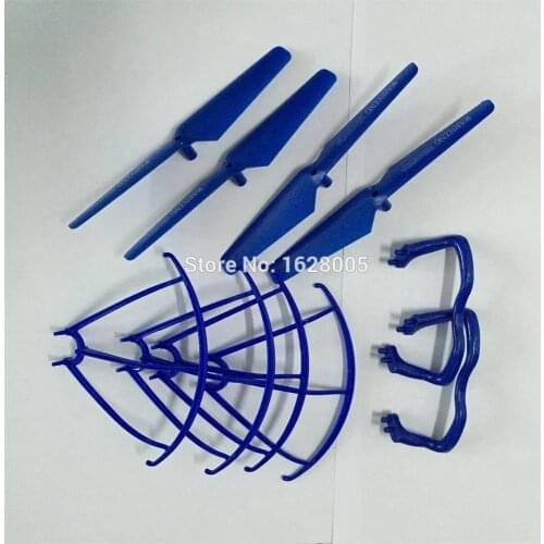 10pcs/set Skytech M68 drones RC quadcopter Spare Parts Blades Frame + Main Blades + Landing gear