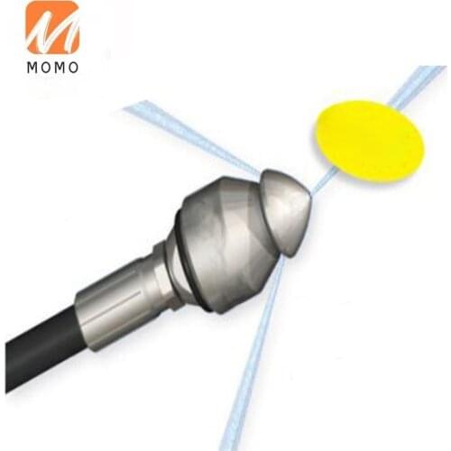 High pressure water jet manhole drain pipe sewer cleaning nozzle