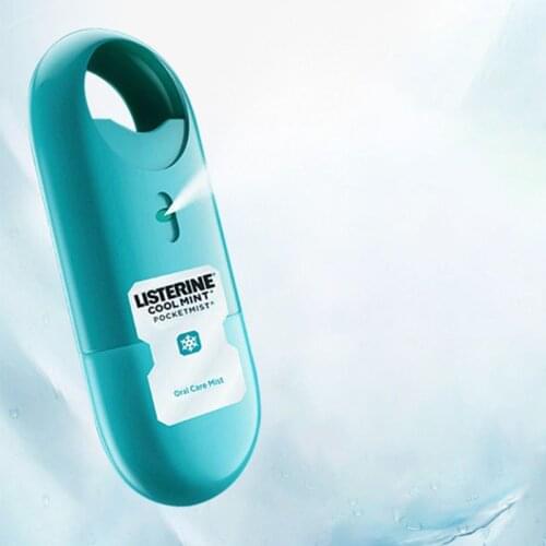 7.7ml Mini Pocket Cool Mint Oral Mist Spray Mouth Natural Flavoring Dental Bad Breath Remover Treatment