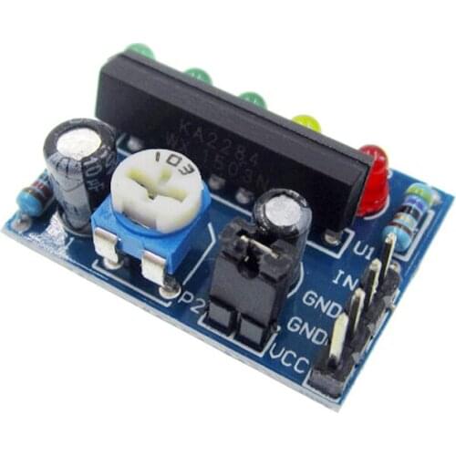 Audio Level Indicator Power Level Indicator Level Indicating Module KA2284 3.5V-12V Controller AC DC Pcb Board