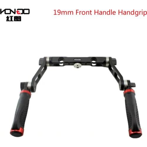NEW 19MM Front Handle Handgrip with ARRI Rosettes for 19mm rod rail system shoulder mount Rig